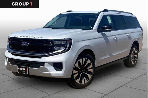 Space Silver Metallic 2026 Ford Expedition Max Platinum