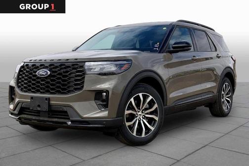 Gray 2026 Ford Explorer ST-Line