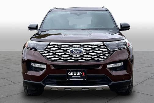 Rich Copper Metallic Tinted Clearcoat 2020 Ford Explorer Platinum