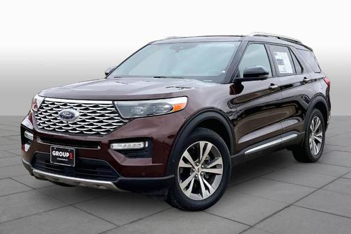 Rich Copper Metallic Tinted Clearcoat 2020 Ford Explorer Platinum