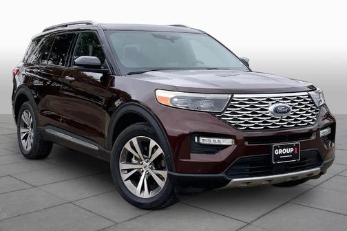 Rich Copper Metallic Tinted Clearcoat 2020 Ford Explorer Platinum