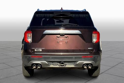 Rich Copper Metallic Tinted Clearcoat 2020 Ford Explorer Platinum