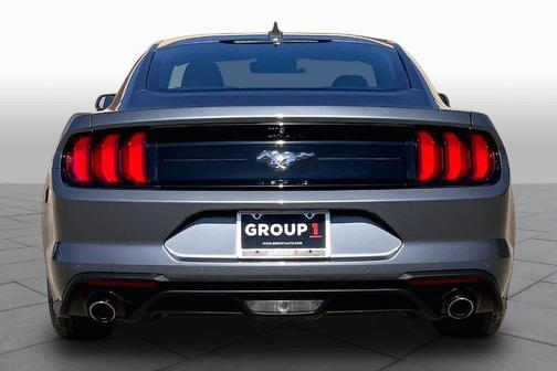 Carbonized Gray Metallic 2021 Ford Mustang EcoBoost
