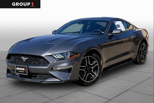 Carbonized Gray Metallic 2021 Ford Mustang EcoBoost