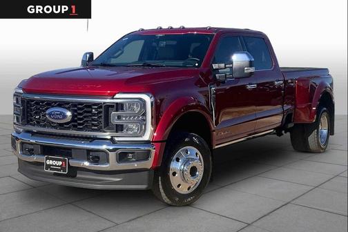 Ruby Red Metallic Tinted Clearcoat 2025 Ford F-450 Lariat