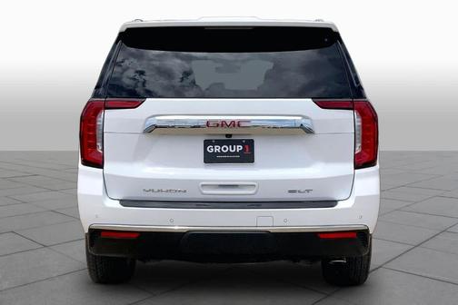 Summit White 2022 GMC Yukon SLT