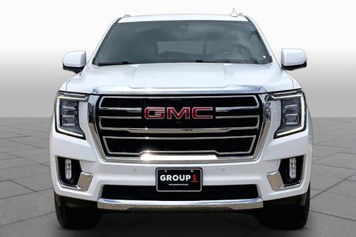 Summit White 2022 GMC Yukon SLT