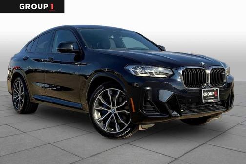 Carbon Black Metallic 2023 BMW X4 M40i