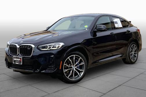 Carbon Black Metallic 2023 BMW X4 M40i