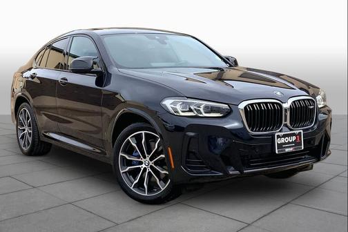 Carbon Black Metallic 2023 BMW X4 M40i