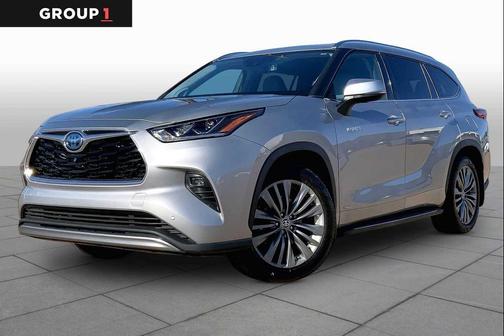 Celestial Silver Metallic 2020 Toyota Highlander Hybrid Platinum
