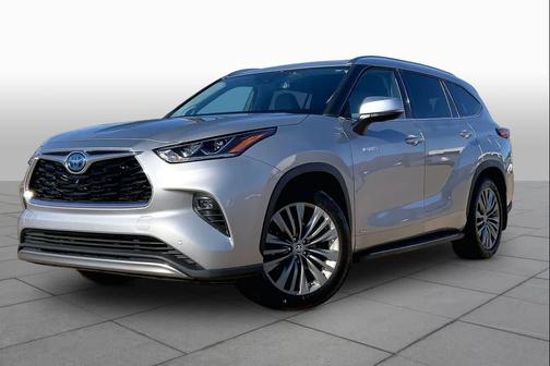 Celestial Silver Metallic 2020 Toyota Highlander Hybrid Platinum
