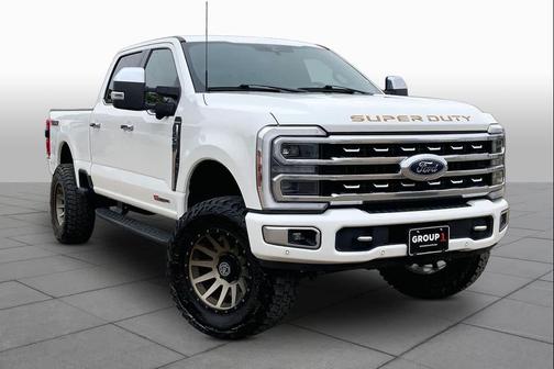 Star White 2024 Ford F-250 Platinum
