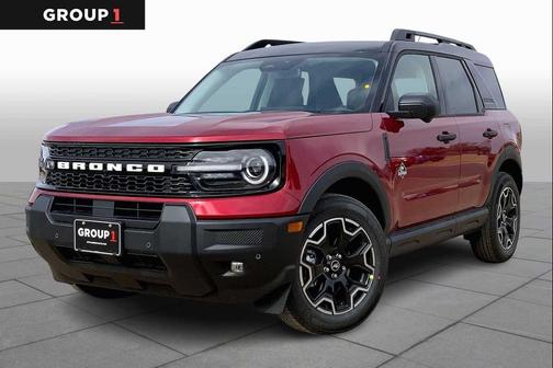 Ruby Red Metallic Tinted Clearcoat 2026 Ford Bronco Sport Outer Banks