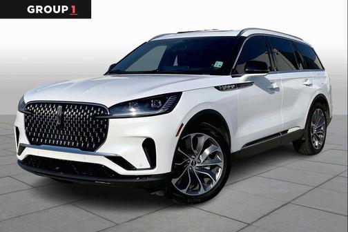 Pristine White 2025 Lincoln Aviator Reserve RWD