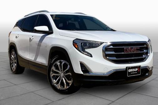 Summit White 2019 GMC Terrain SLT