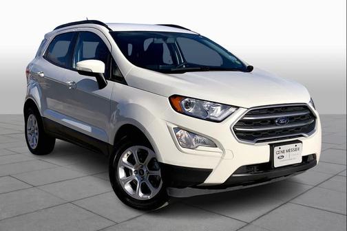 Diamond White 2021 Ford EcoSport SE