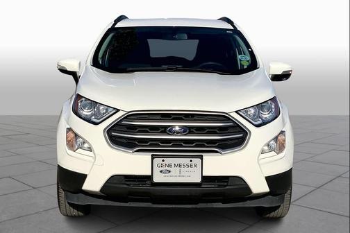 Diamond White 2021 Ford EcoSport SE