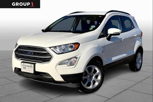 Diamond White 2021 Ford EcoSport SE