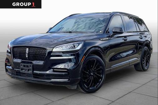 Infinite Black Metallic Clearcoat 2023 Lincoln Aviator Reserve AWD