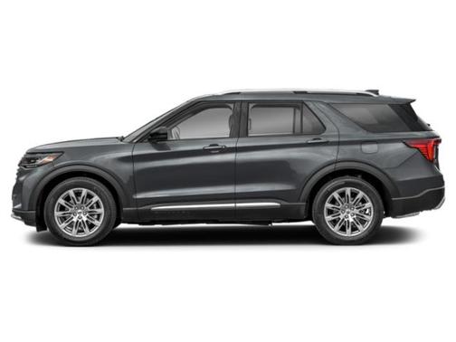 Gray 2026 Ford Explorer Platinum