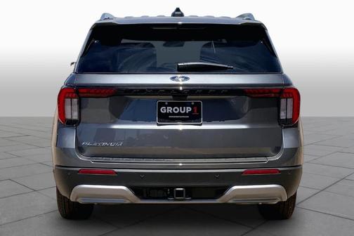 Gray 2026 Ford Explorer Platinum