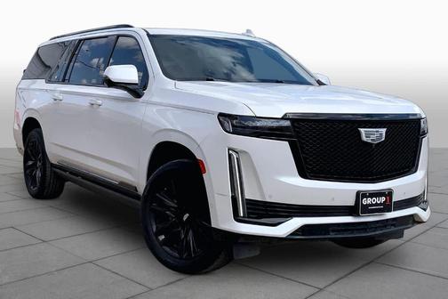 Crystal White Tri-Coat 2021 Cadillac Escalade ESV Sport