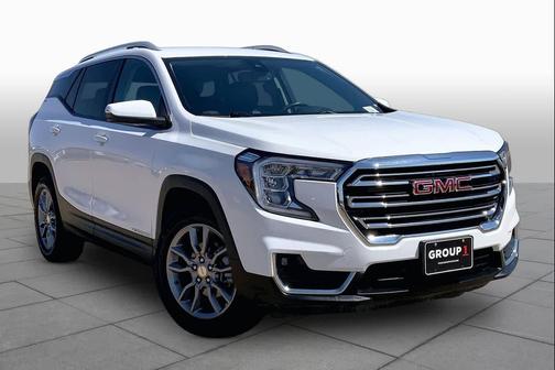 Summit White 2022 GMC Terrain SLT