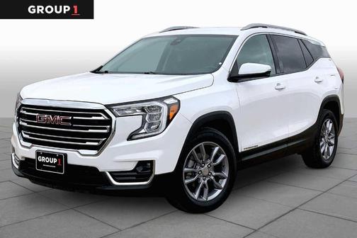 Summit White 2022 GMC Terrain SLT