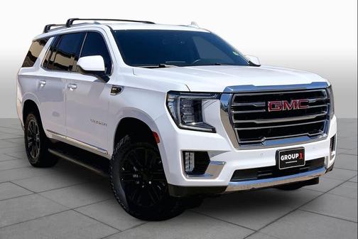 Summit White 2023 GMC Yukon SLT