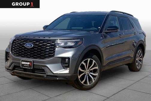 Gray 2026 Ford Explorer ST-Line