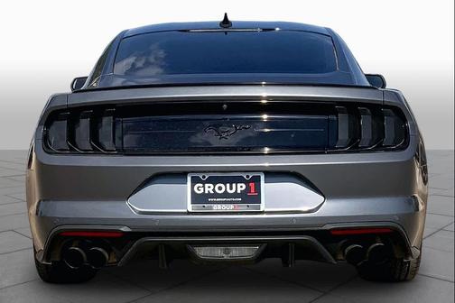 Carbonized Gray Metallic 2021 Ford Mustang EcoBoost