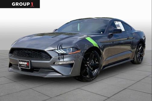 Carbonized Gray Metallic 2021 Ford Mustang EcoBoost