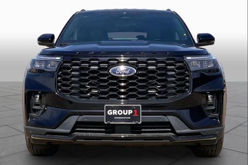 Agate Black Metallic 2026 Ford Explorer ST-Line