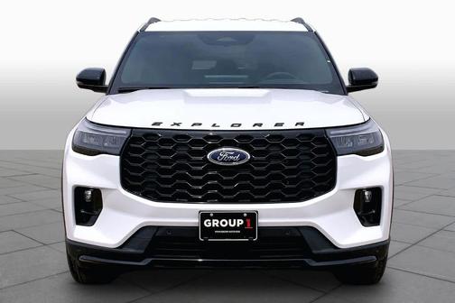 White 2026 Ford Explorer ST-Line