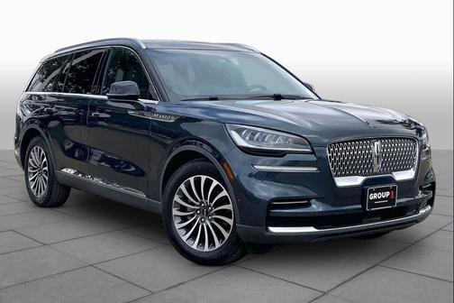 Flight Blue Metallic Clearcoat 2022 Lincoln Aviator Reserve