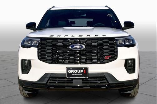 Star White Metallic Tri-Coat 2026 Ford Explorer ST