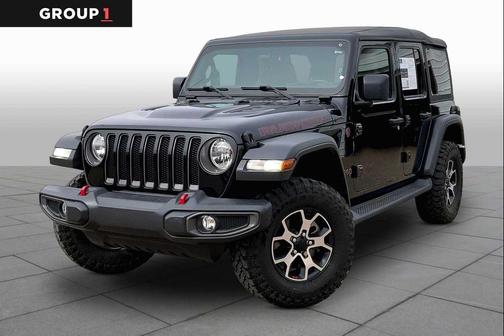 Black Clearcoat 2021 Jeep Wrangler Unlimited Rubicon