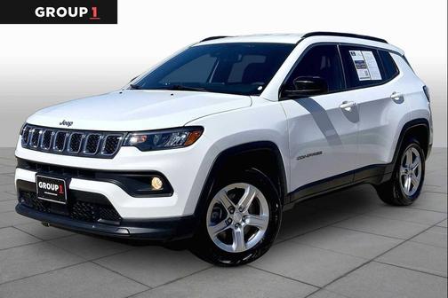 Bright White Clearcoat 2023 Jeep Compass Latitude