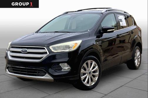 Shadow Black 2017 Ford Escape Titanium