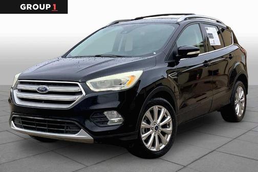 Shadow Black 2017 Ford Escape Titanium
