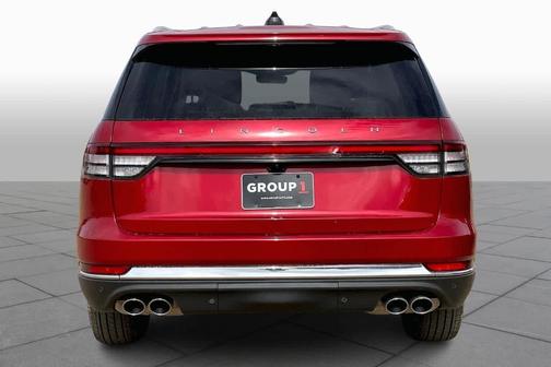 Red 2026 Lincoln Aviator Premiere