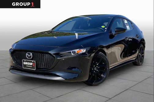 Jet Black Mica 2025 Mazda Mazda3 FWD w/Select Package