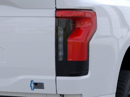 White 2025 Ford F-150 Lightning Flash