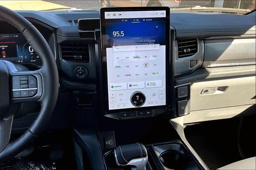 White 2025 Ford F-150 Lightning Flash
