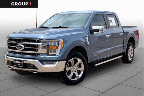 Azure Gray Metallic Tri-Coat 2023 Ford F-150 Lariat