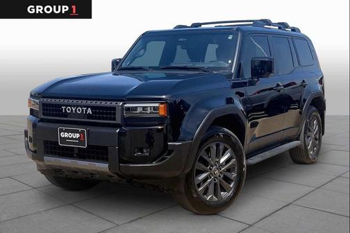 Black 2025 Toyota Land Cruiser