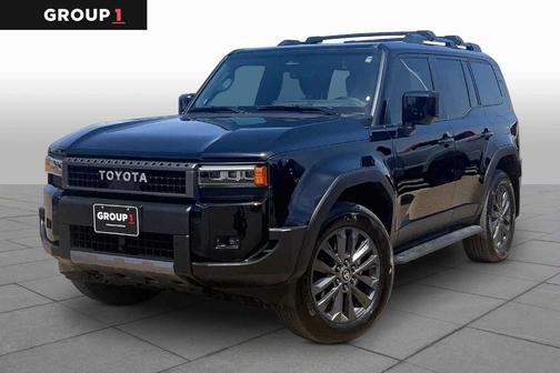 Black 2025 Toyota Land Cruiser