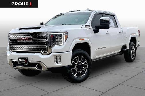White Frost Tri-Coat 2023 GMC Sierra 2500 Denali