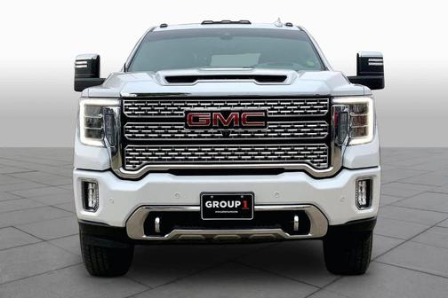 White Frost Tri-Coat 2023 GMC Sierra 2500 Denali